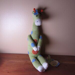 plush giraffe junior monkeez & friends NWT 2010 (W6433)